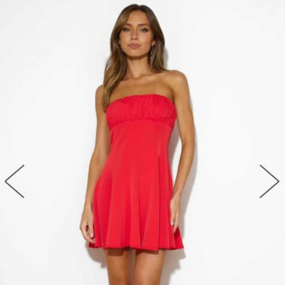 XS Red Dress
